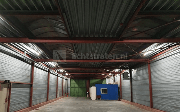 Lichtstraat geeft weinig licht