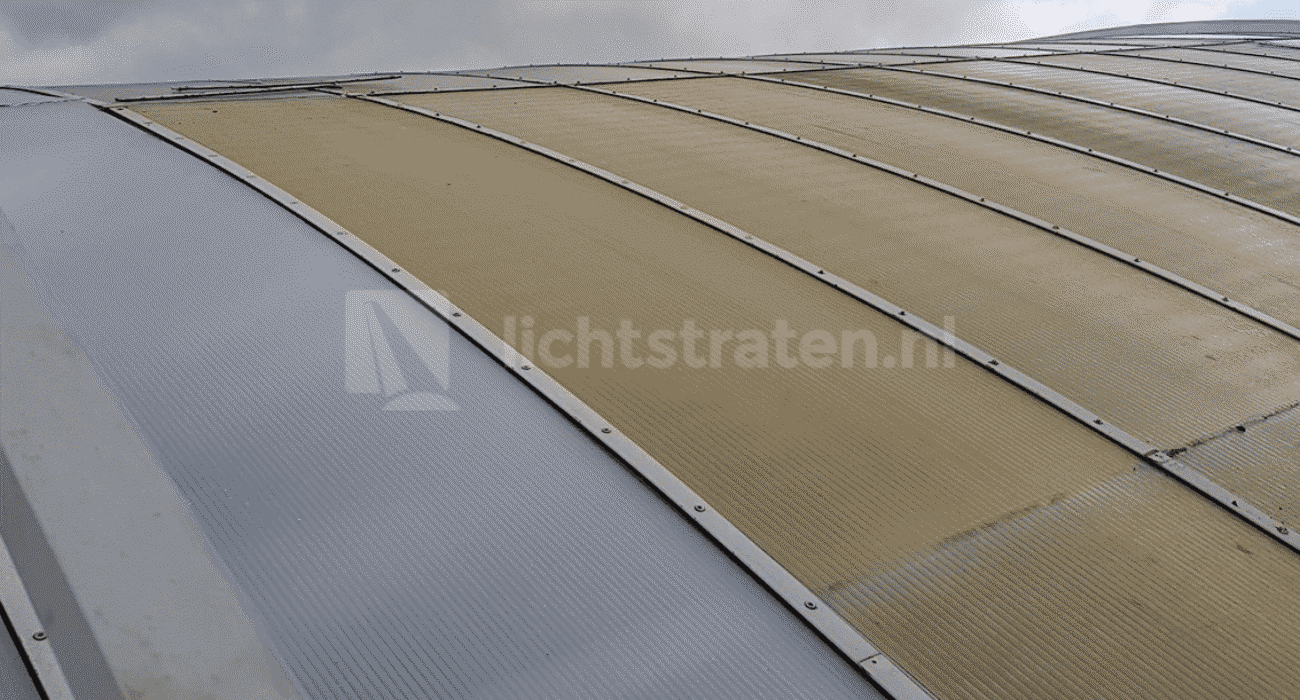 Vervangen van lichtstraat beplating