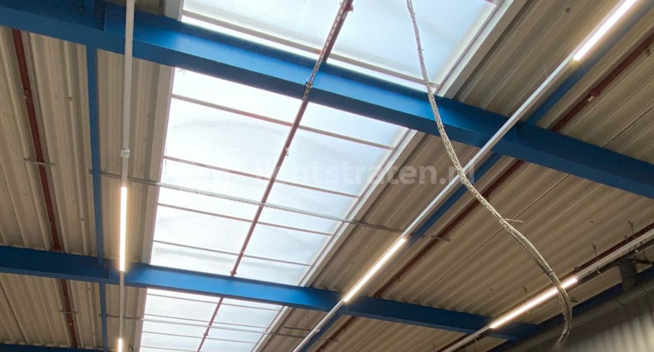 Heldere binnenschil lichtstraat