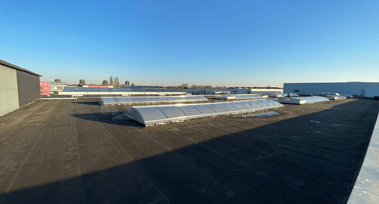 Lichtstraten met RVS meeuwenpinnen