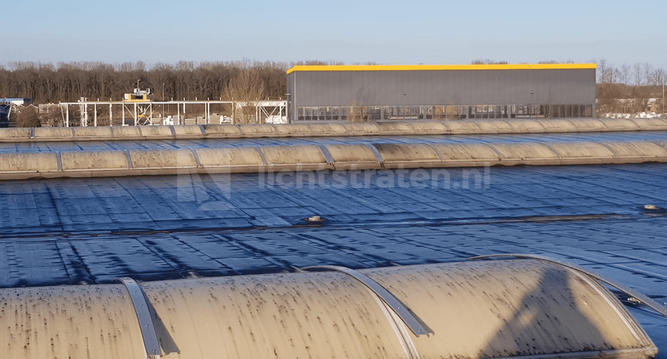 Kapotte lichtstraat vervangen in Lelystad