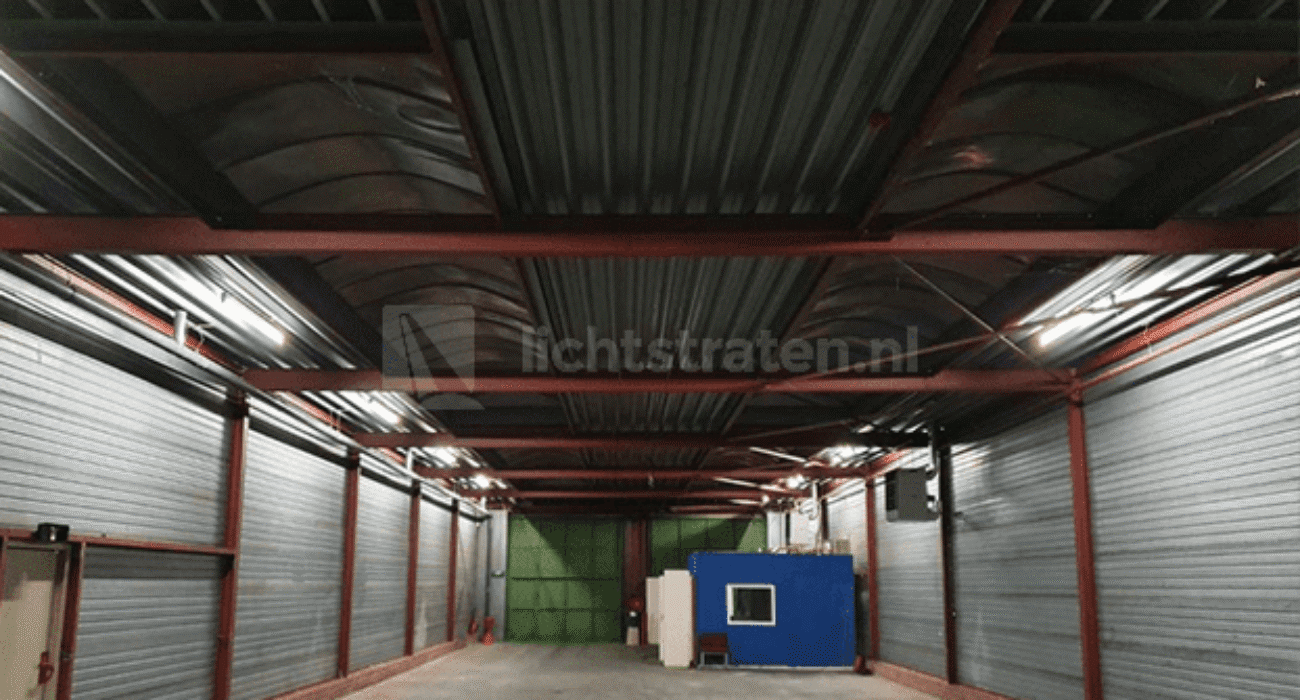 Lichtstraat geeft weinig licht