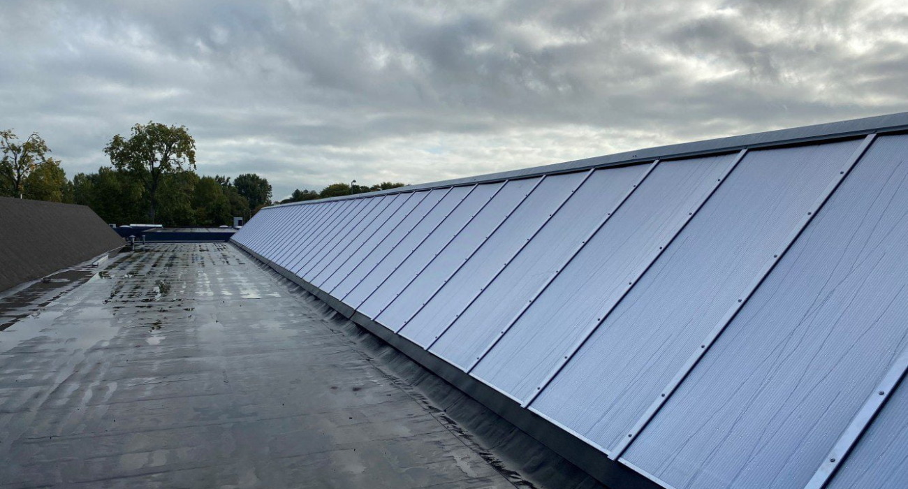 Lichtstraten plat dak rotterdam