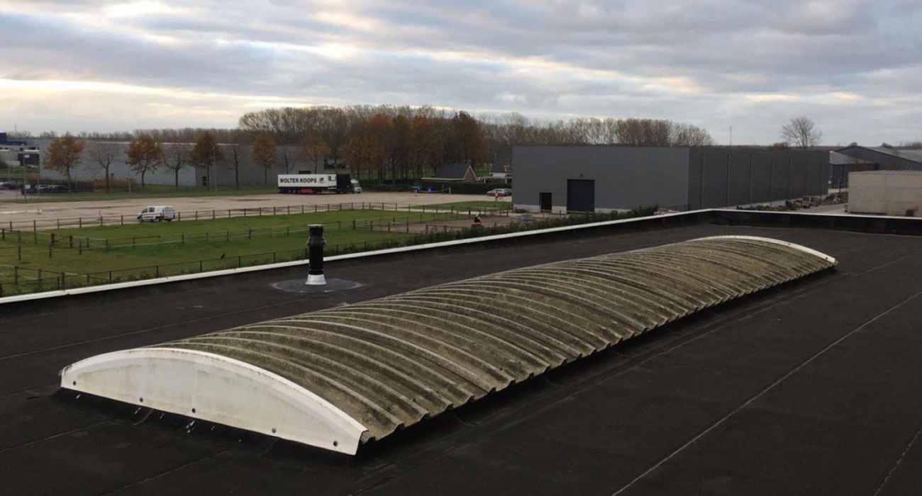 Lichtstraat renovatie Zeewolde